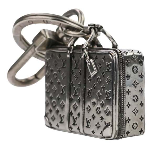 LOUIS VUITTON The Sirius Travel Monogram Bag Charm Key Ring M62717 Silver Col... - Picture 6 of 16